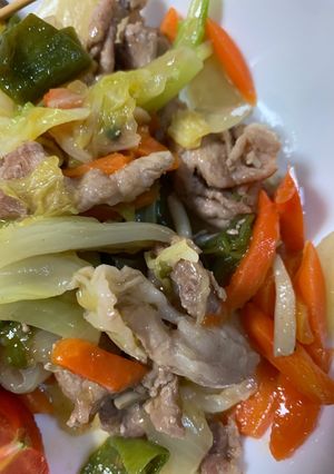 おいしーーーーーい野菜炒め-レシピのメイン写真