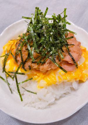 朝食にも◎ツナと卵のうまうま丼-レシピのメイン写真