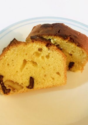 チョコとクルミのパウンドケーキ-レシピのメイン写真