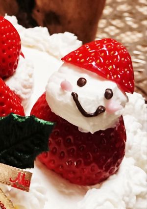 イチゴのサンタさん♪-レシピのメイン写真