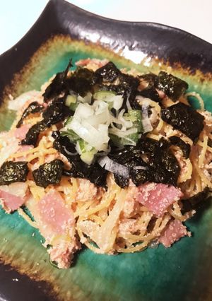 韓国人のママが作る絶品明太子パスタ☆-レシピのメイン写真