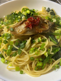 牡蠣とほうれん草のスパゲティ-レシピのメイン写真