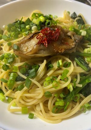 牡蠣とほうれん草のスパゲティ-レシピのメイン写真