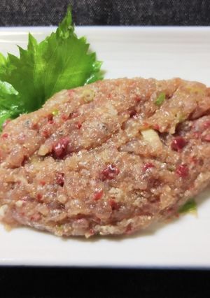 鯵のなめろう-レシピのメイン写真