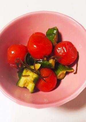 トマトが甘い！トマトの漬物-レシピのメイン写真