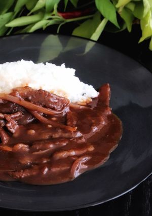 カレー香るハヤシライス-レシピのメイン写真