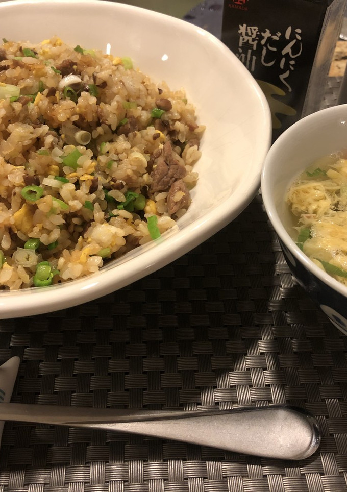在宅勤務に　鎌田さんのにんにく炒飯-レシピのメイン写真
