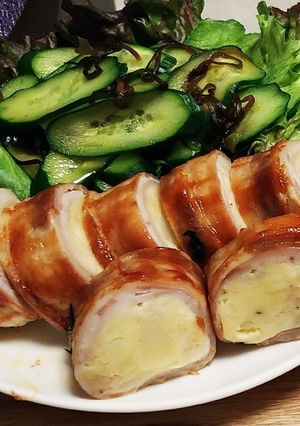 しっとり美味しい☆ポテサラ肉包み-レシピのメイン写真