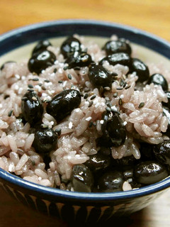 黒豆いっぱいの黒豆ご飯-レシピのメイン写真
