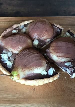 洋梨のチョコタルト-レシピのメイン写真