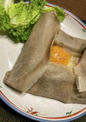 そば粉のガレット-レシピのメイン写真