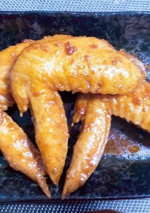 お酒に合う！手羽先のピリ辛煮-レシピのメイン写真