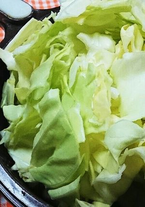 キャベツのざく切り(芯取り)ஐ♡*-レシピのメイン写真