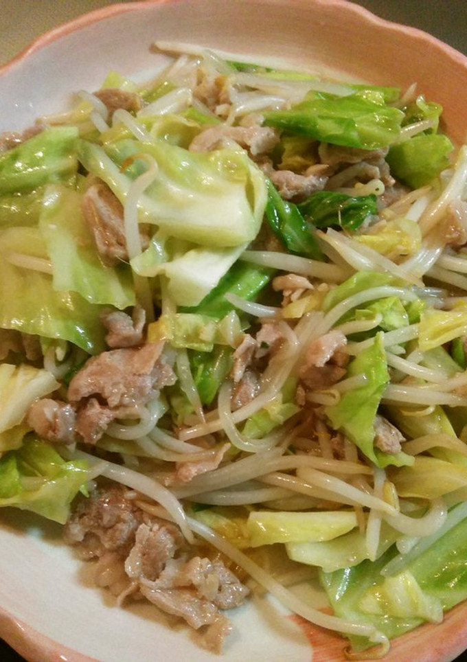 簡単かな！？『野菜炒め』-レシピのメイン写真