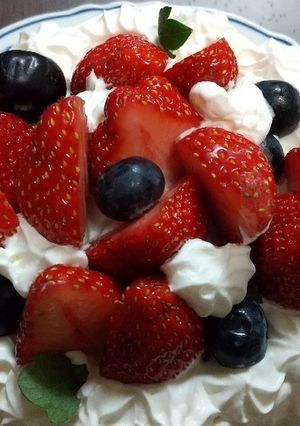 いちごのケーキ-レシピのメイン写真