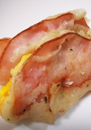 パン粉無し ハムカツ風-レシピのメイン写真