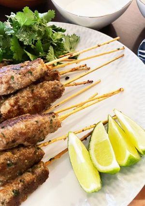 ラムひき肉のスパイシーケバブ-レシピのメイン写真