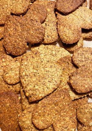 カリカリ！ほうじ茶のオートミールクッキー-レシピのメイン写真