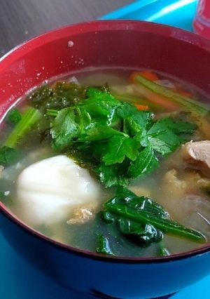 何食べ☆野菜たっぷり具だくさんお雑煮-レシピのメイン写真
