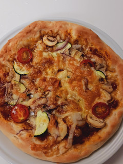 炊飯器でピザを作る-レシピのメイン写真