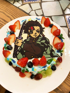 炭治郎ケーキ-レシピのメイン写真