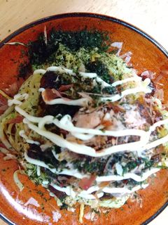 俵バーグ焼きそば-レシピのメイン写真