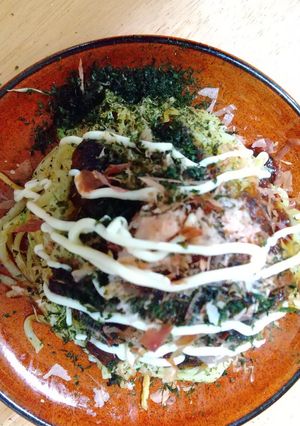 俵バーグ焼きそば-レシピのメイン写真