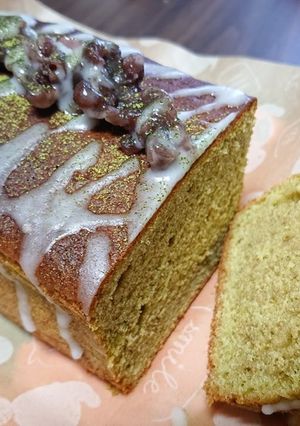 生クリームde抹茶のパウンドケーキ❤-レシピのメイン写真