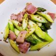 アスパラベーコンマスタード