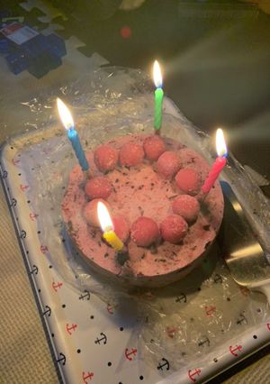 ブルーベリーアイスクリーム-レシピのメイン写真