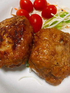 時短煮込みハンバーグ-レシピのメイン写真
