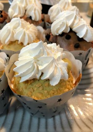 抹茶カップケーキ(4カップ分)-レシピのメイン写真