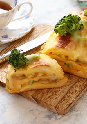 簡単☆食パンケークサレ(クロックケーク)-レシピのメイン写真