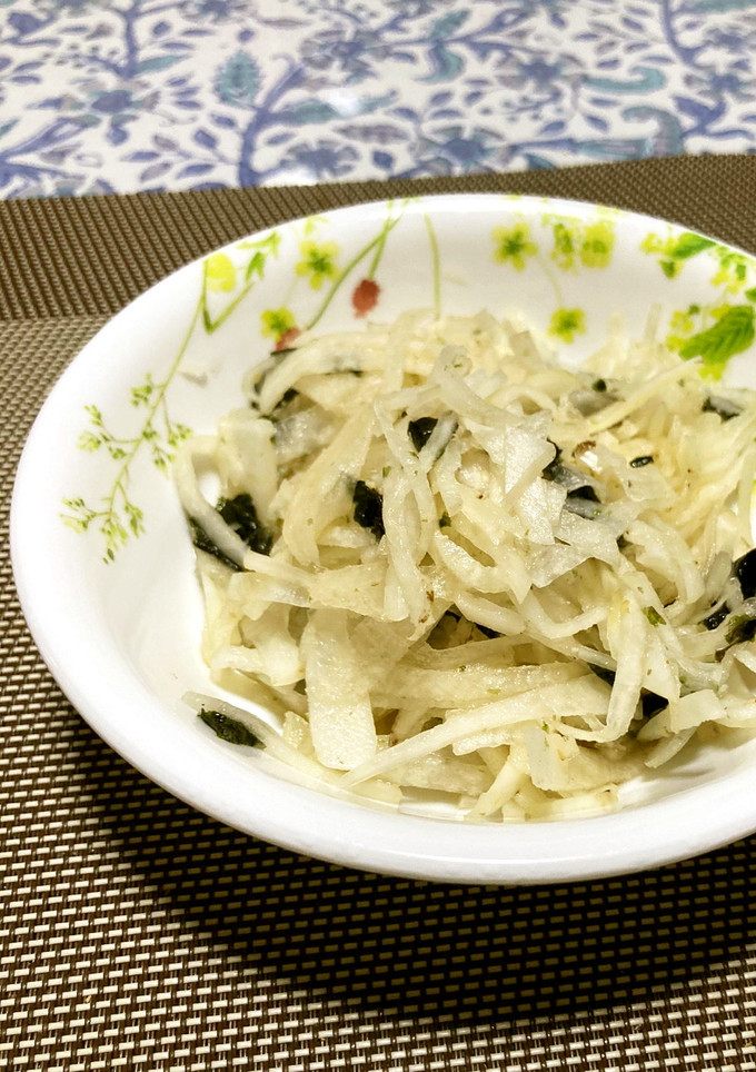 大根と海苔の酢の物-レシピのメイン写真
