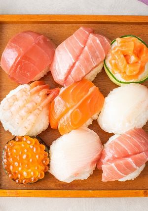 液体塩こうじで手まり寿司♪-レシピのメイン写真