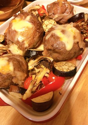 牛肉のチーズポテト包み-レシピのメイン写真