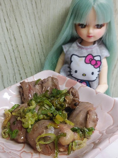 リカちゃん♡鶏ハツねぎ塩焼き-レシピのメイン写真