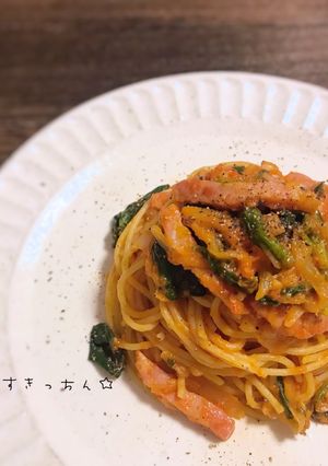 ベーコンとほうれん草のポモドーロ-レシピのメイン写真