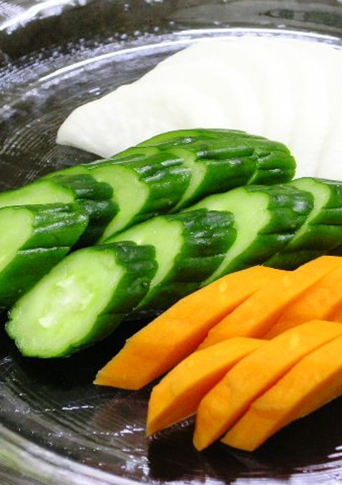★新鮮お野菜で簡単漬物★-レシピのメイン写真