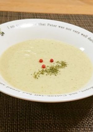 ねぎと牛乳で♪白ねぎのポタージュスープ-レシピのメイン写真