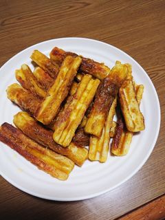 カレー味の竹輪焼き-レシピのメイン写真