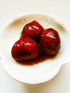 栗の渋皮煮-レシピのメイン写真