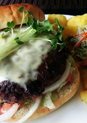 超簡単！ボリューム満点！ハンバーガー！-レシピのメイン写真