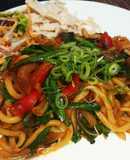超簡単！焼きうどん！冷蔵庫整理に！