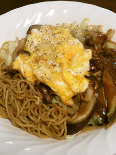 あるもので作る☆ソース焼きそば-レシピのメイン写真