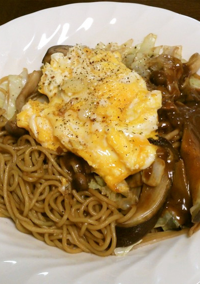 あるもので作る☆ソース焼きそば-レシピのメイン写真
