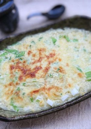 豆乳ヘルシー白菜でかさ増しチーズリゾット-レシピのメイン写真