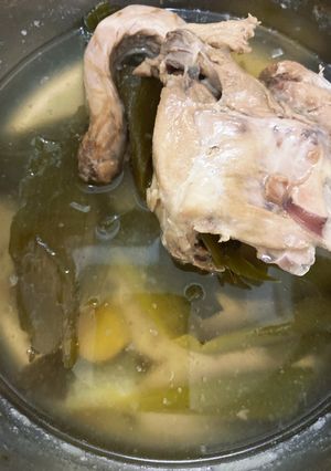 鶏がらスープ-レシピのメイン写真