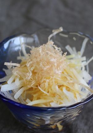 大根サラダと手作りドレッシング-レシピのメイン写真