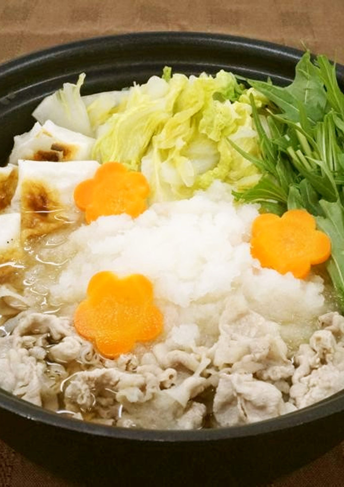お餅を使って♪みぞれ（大根おろし）鍋-レシピのメイン写真